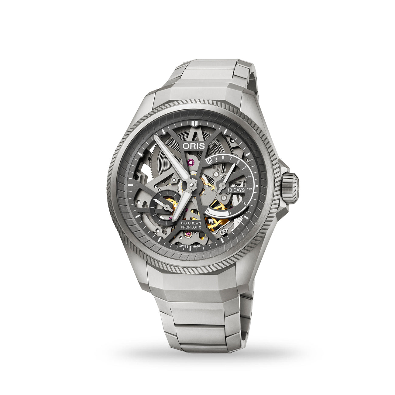 Oris BC ProPilot X Cal. 115 - Dial: Grey, Strap: MB TITAN