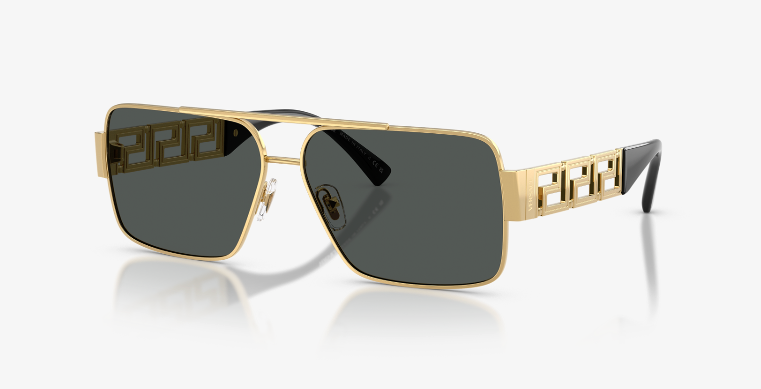 VERSACE OVE2290 10028761 GOLD W/DARK GREY