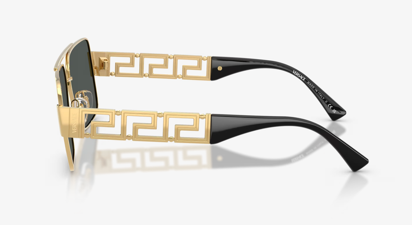 VERSACE OVE2290 10028761 GOLD W/DARK GREY