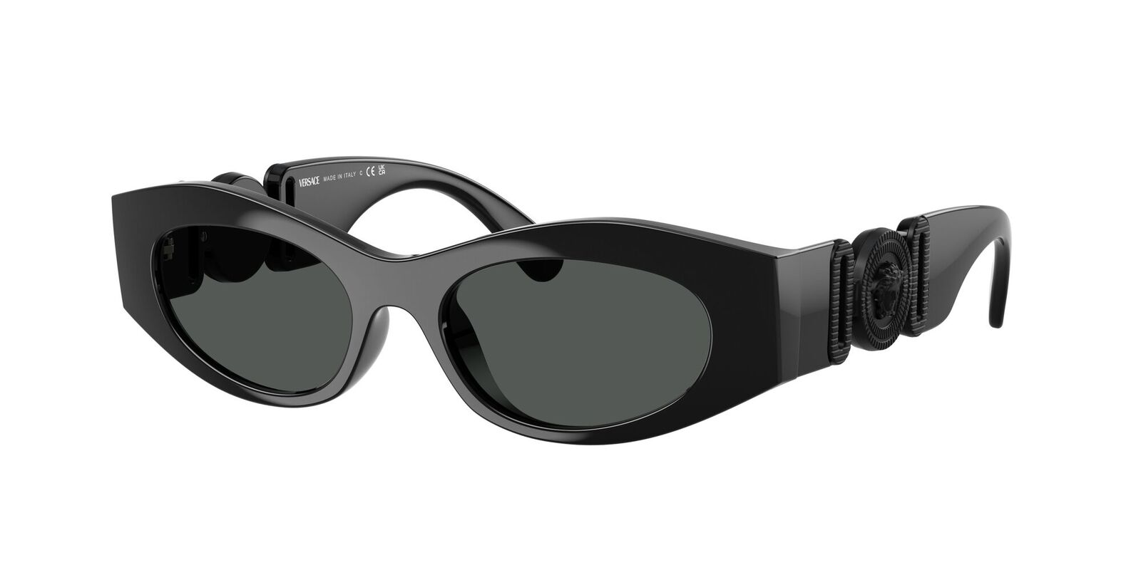 VERSACE 0VE4480U SIZE 51 BLACK W/DARK GREY