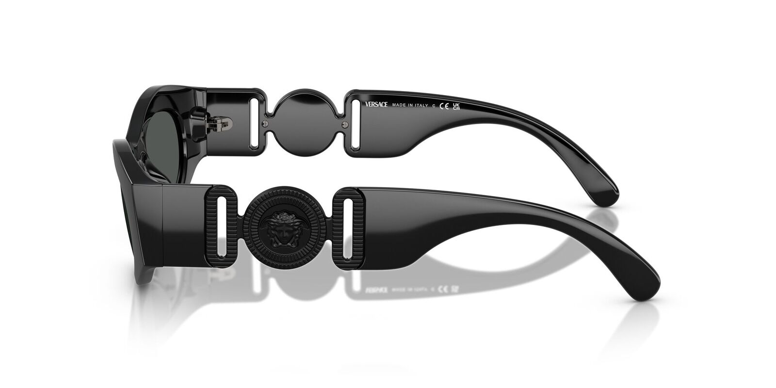 VERSACE 0VE4480U SIZE 51 BLACK W/DARK GREY