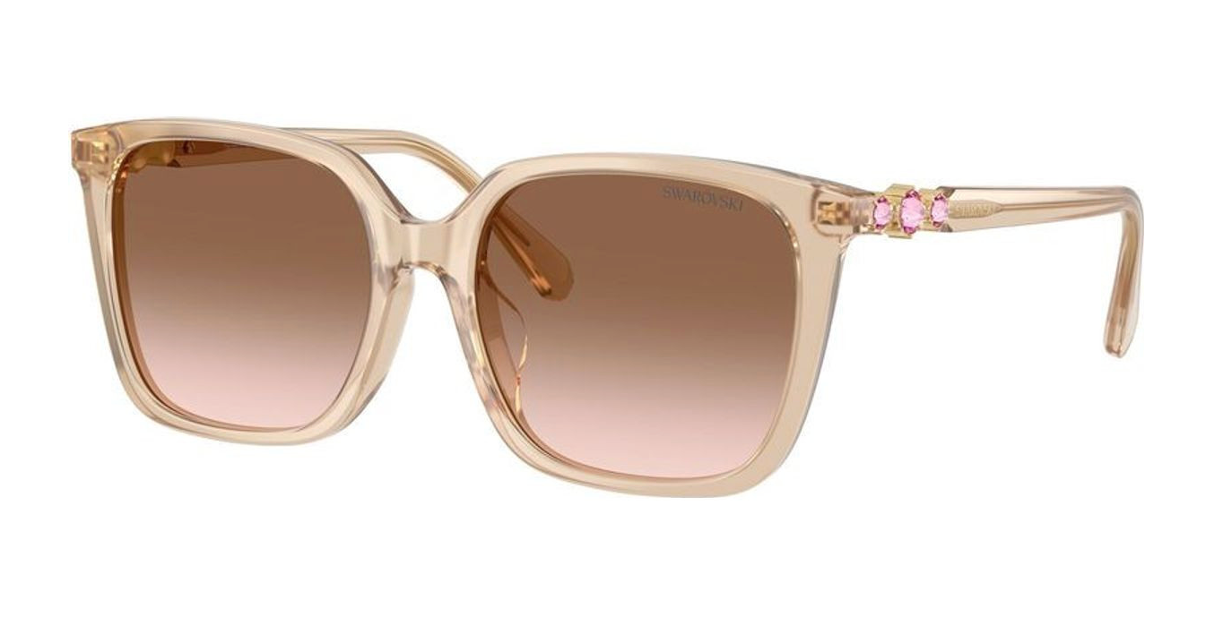 SWAROVSKI 0SK6053D 10341355 MILKY BEIGE W/GRADIENT BROWN
