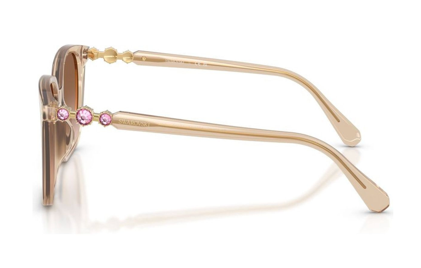 SWAROVSKI 0SK6053D 10341355 MILKY BEIGE W/GRADIENT BROWN