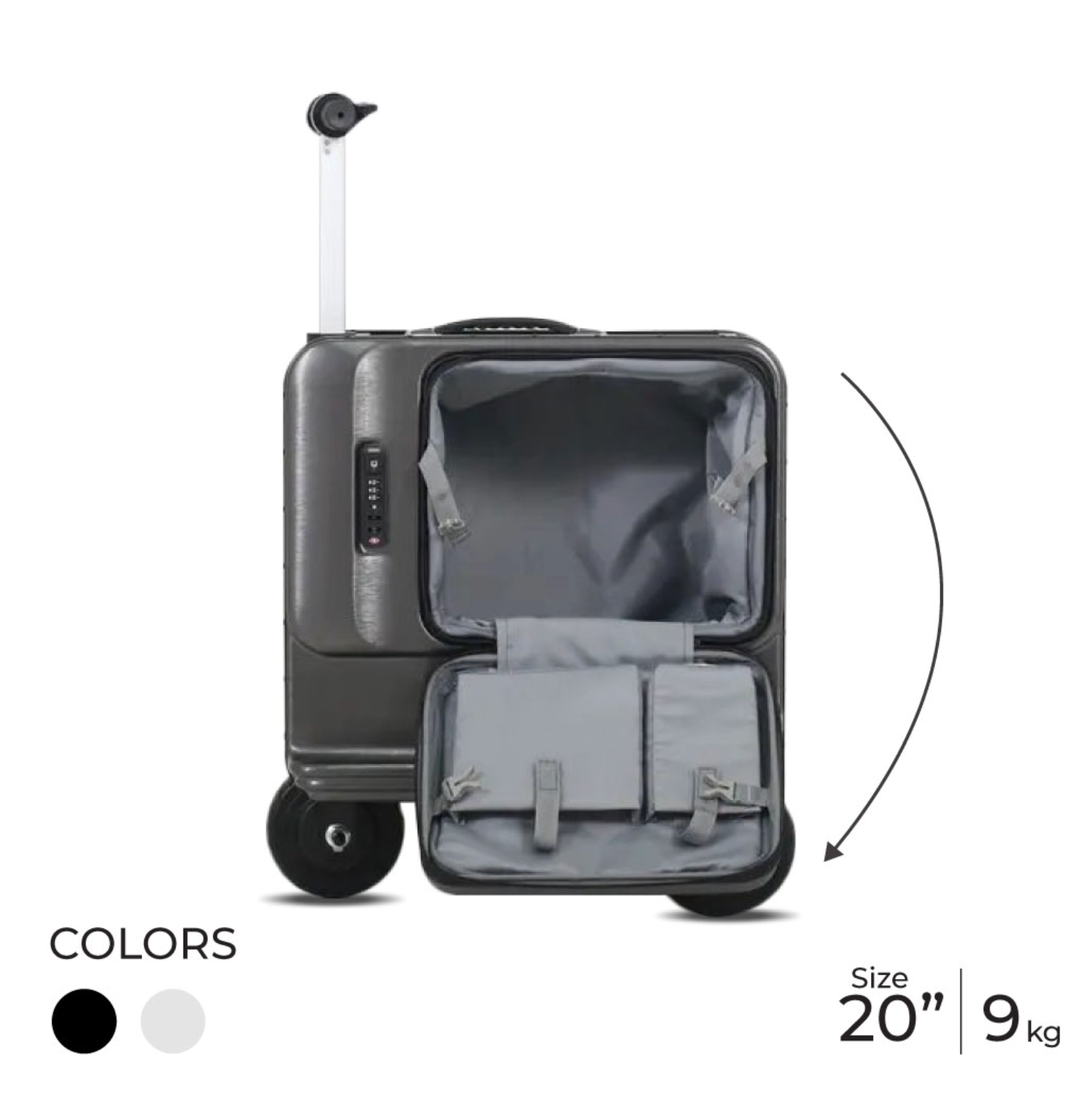 Airwheel SE3T – Advanced Smart Rideable Suitcase