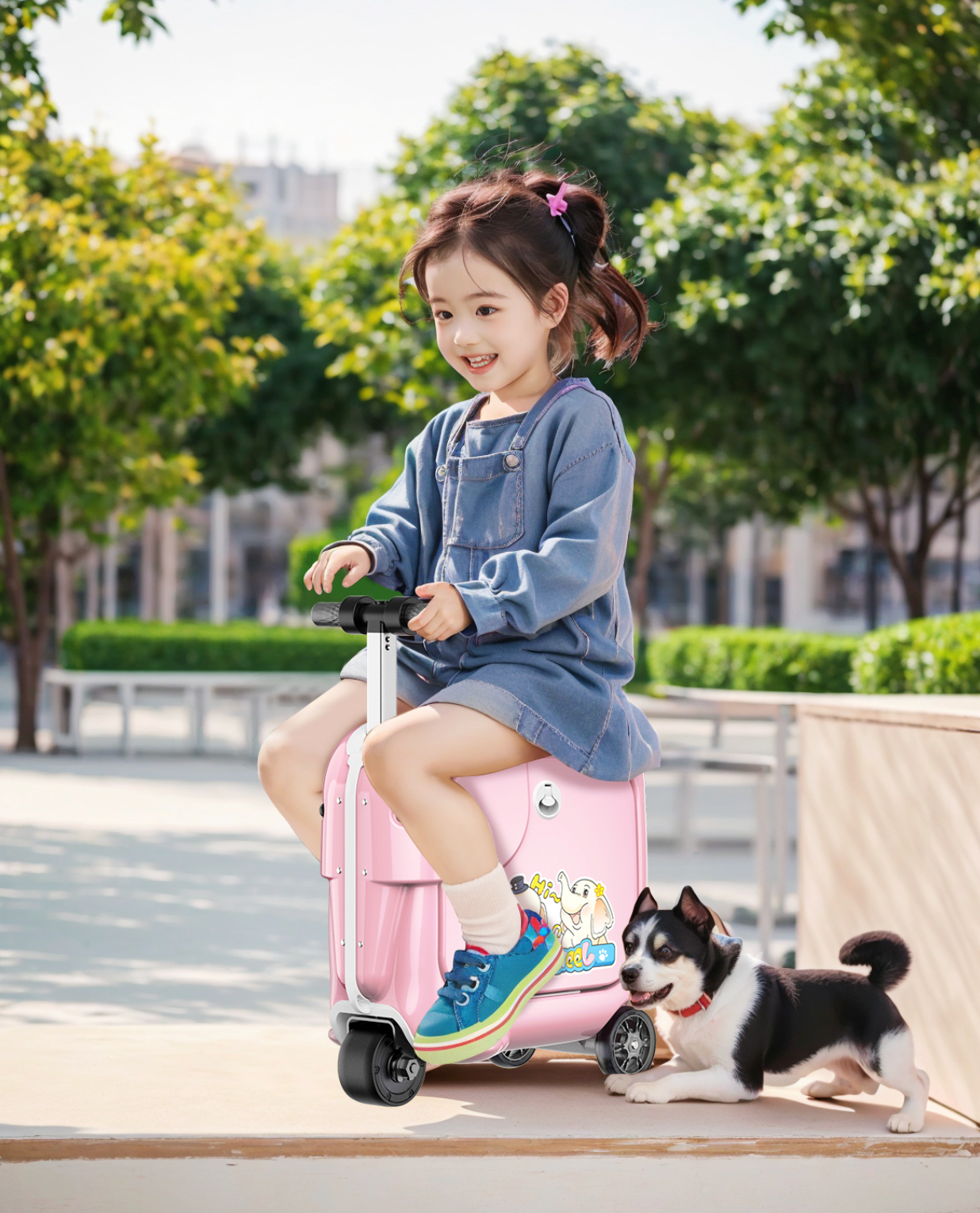 Airwheel SQ3S – Premium Kids’ Rideable Smart Suitcase