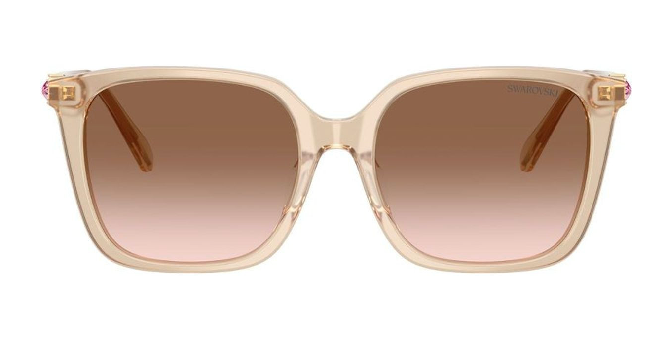 SWAROVSKI 0SK6053D 10341355 MILKY BEIGE W/GRADIENT BROWN