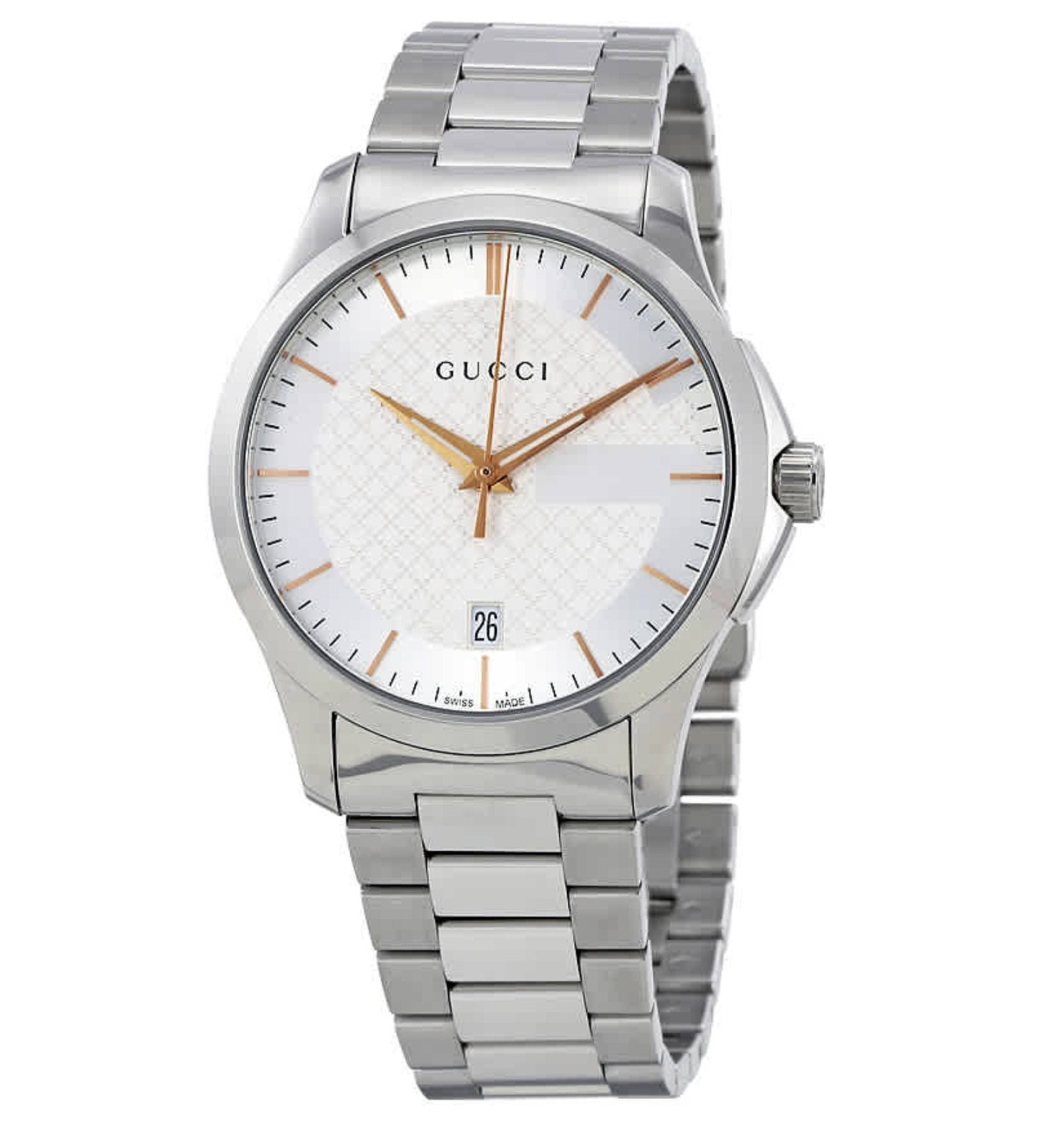 YA126442 G-TIME MD SILVER/STEEL V2/BRACELET