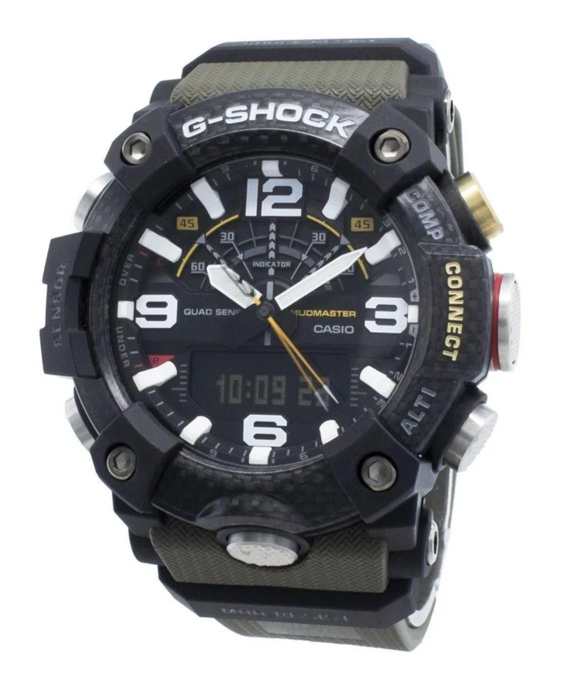 GGB100-1A3 G SHOCK DUO MUDMASTER QUAD SENS,BLACK RESIN
