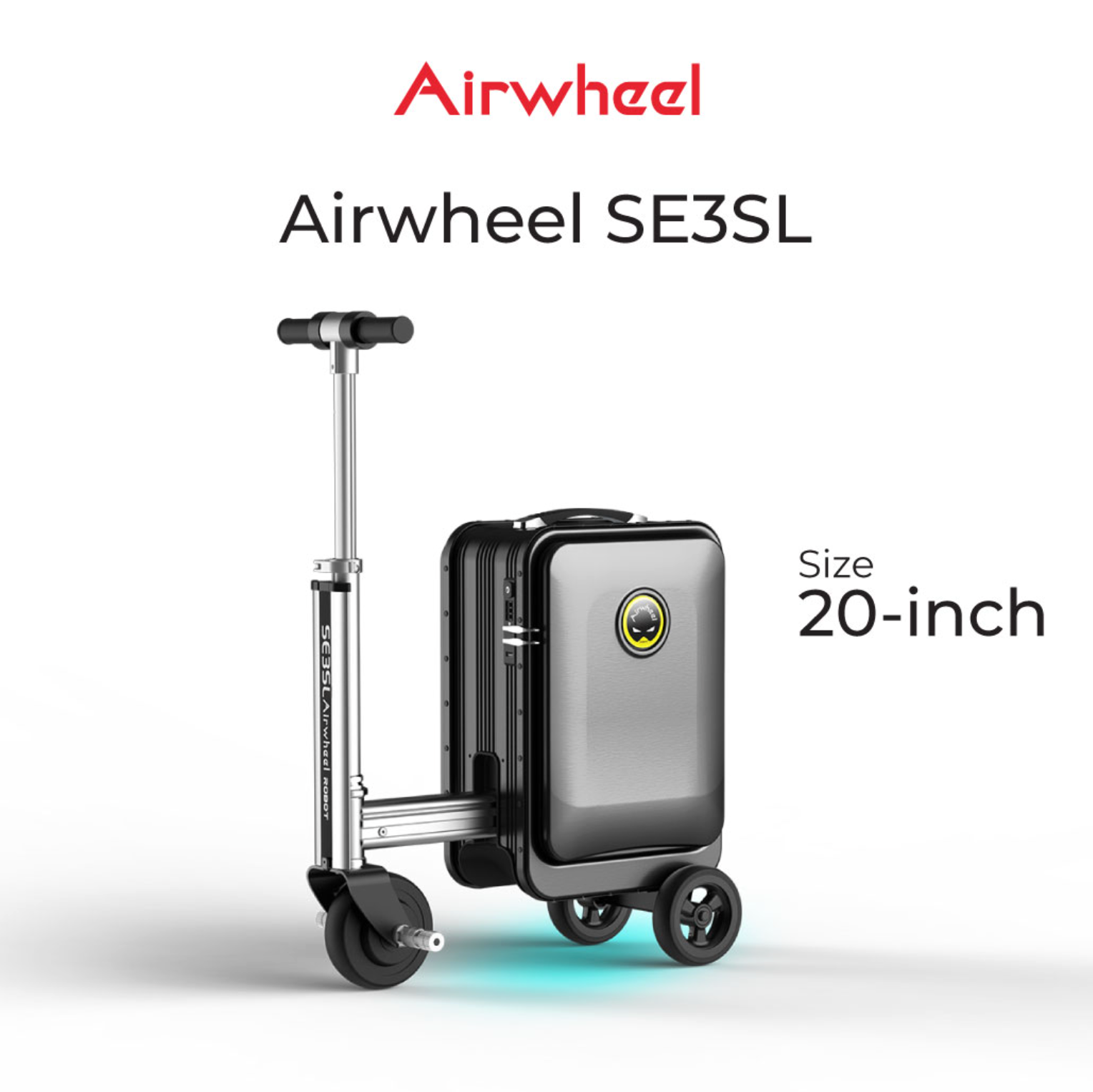 Airwheel SE3SL Black – Premium Smart Rideable Suitcase