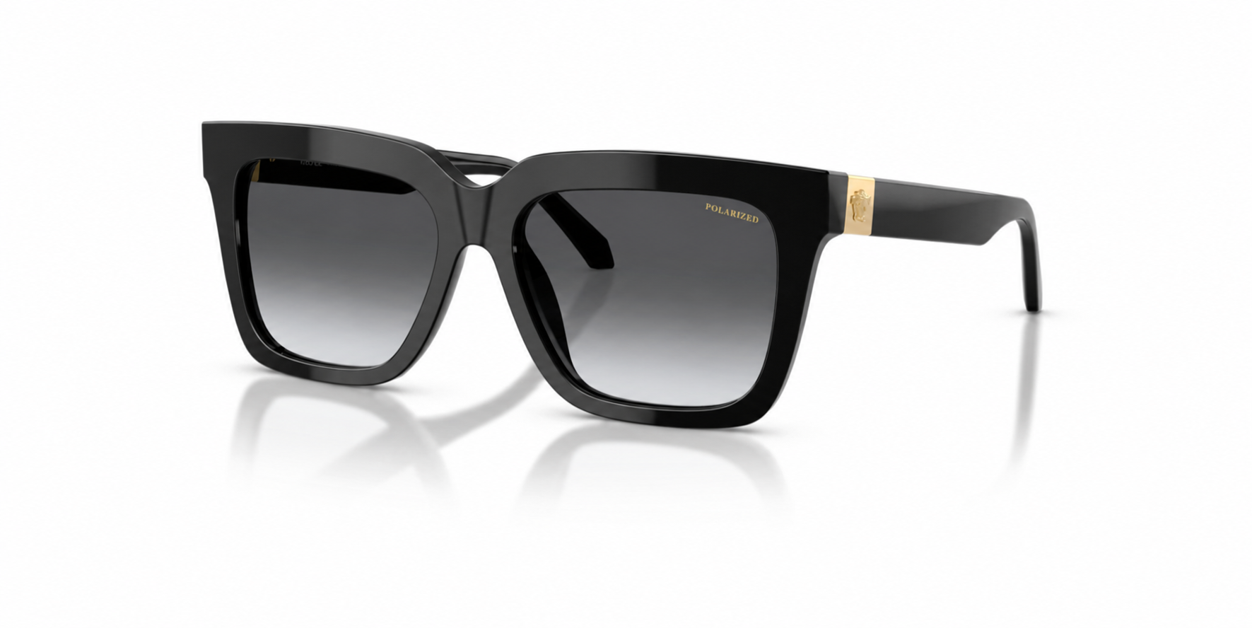 VERSACE 0VE4498 HB1/T355 BLACK W/DARK GREY GRADIENT POLAR