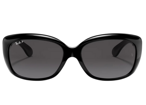 RAYBAN 0RB4101 JACKIE OHH BLACK W/LIGHT GREY GRANDIENT