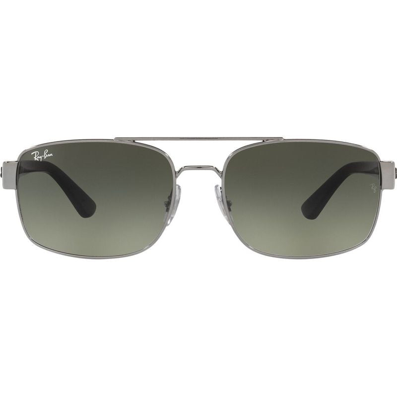 RAYBAN 0RB3687 GUNMETAL W/GREEN