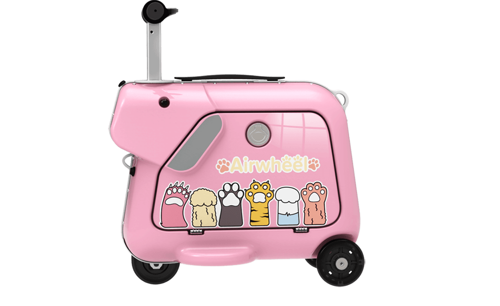 Airwheel SQ3 PINK – Smart Kids’ Rideable Suitcase