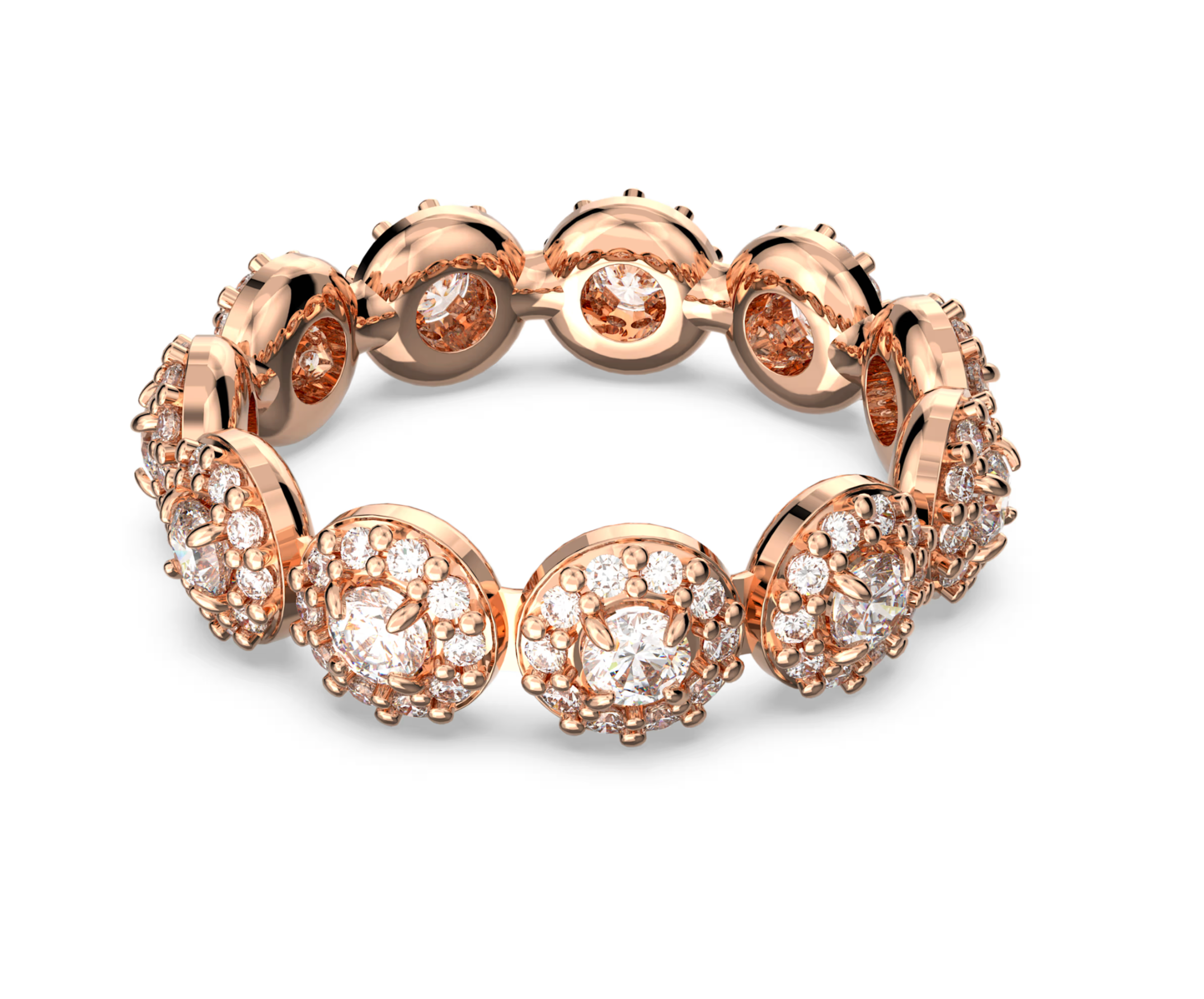 5642611 UNA: RING BAND WHITE/ROS 52