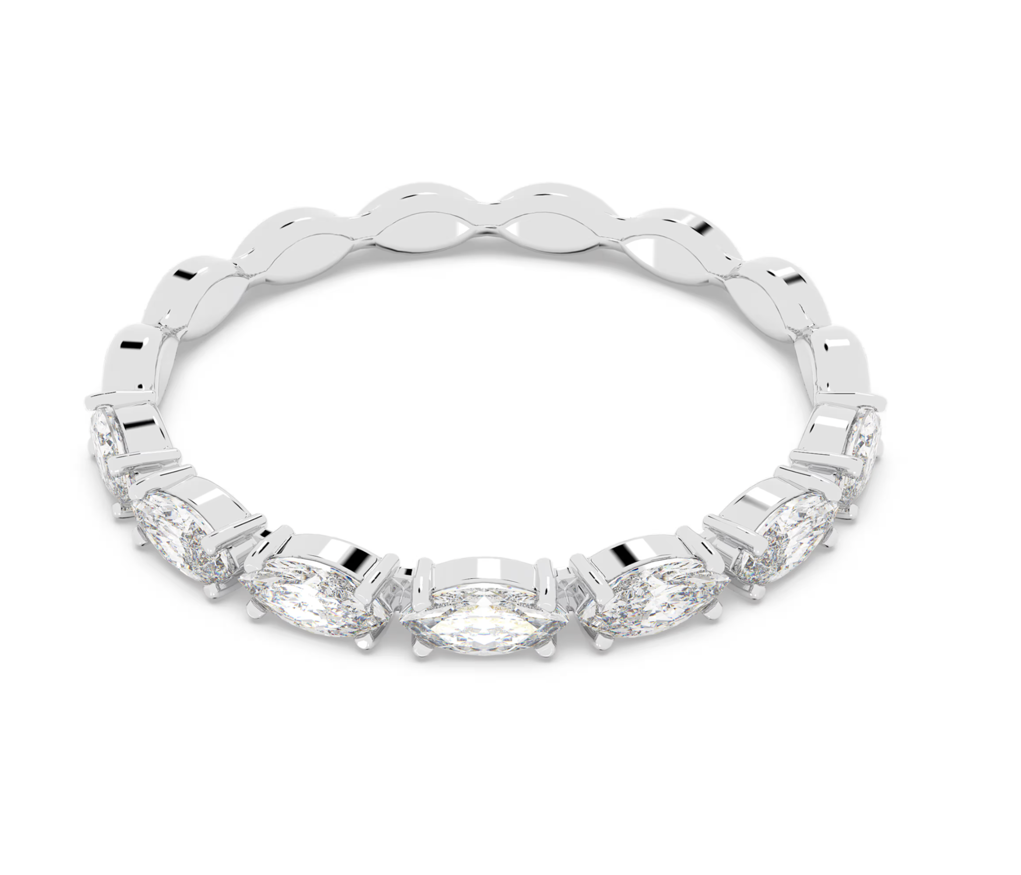 5366579 MATRIX: RING MARQUISE CZWH/RHS 52