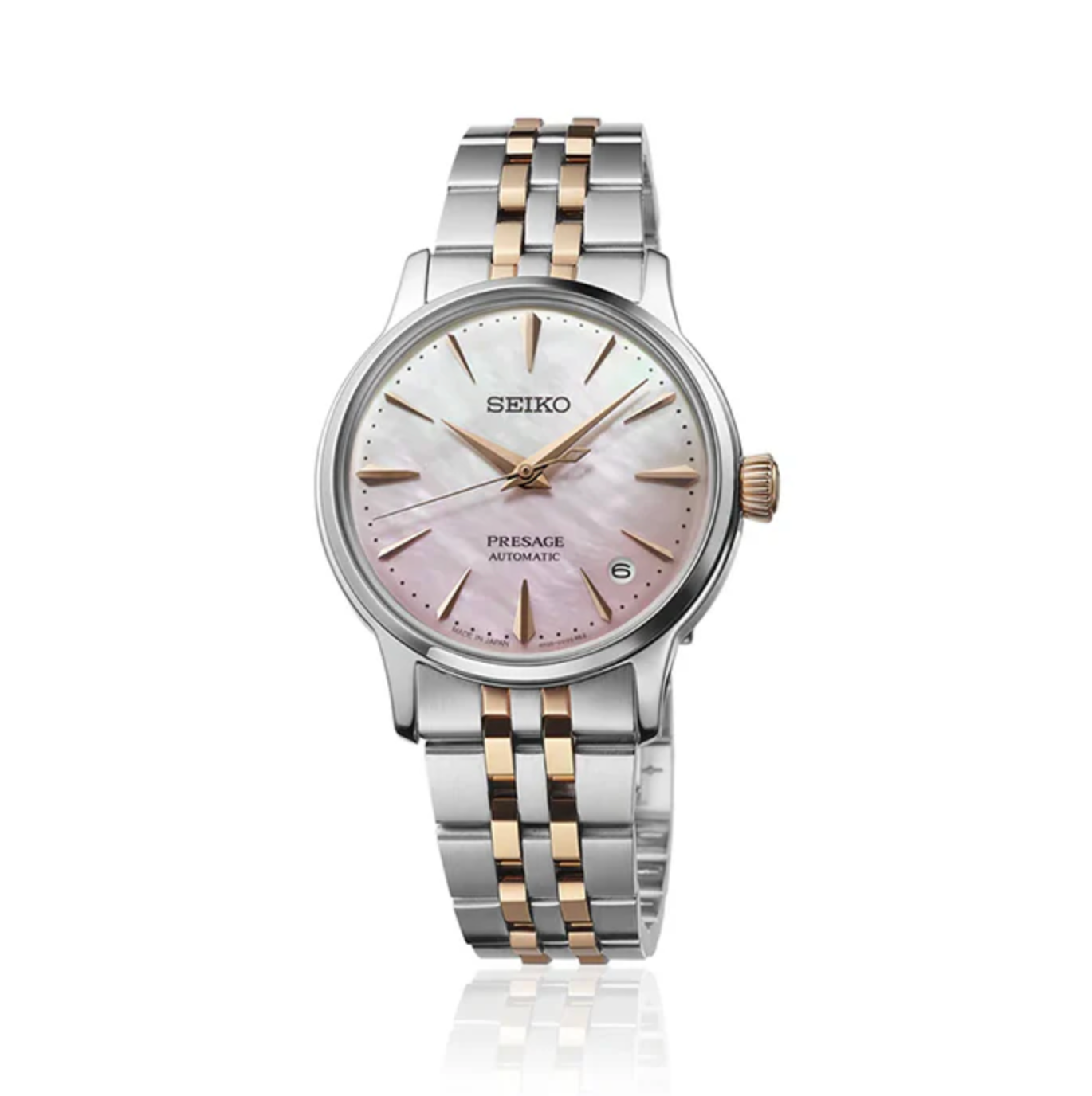 SEIKO PRESAGE COCKTAIL TIME 'SAKURA AVIATION' WATCH - SRPM06J