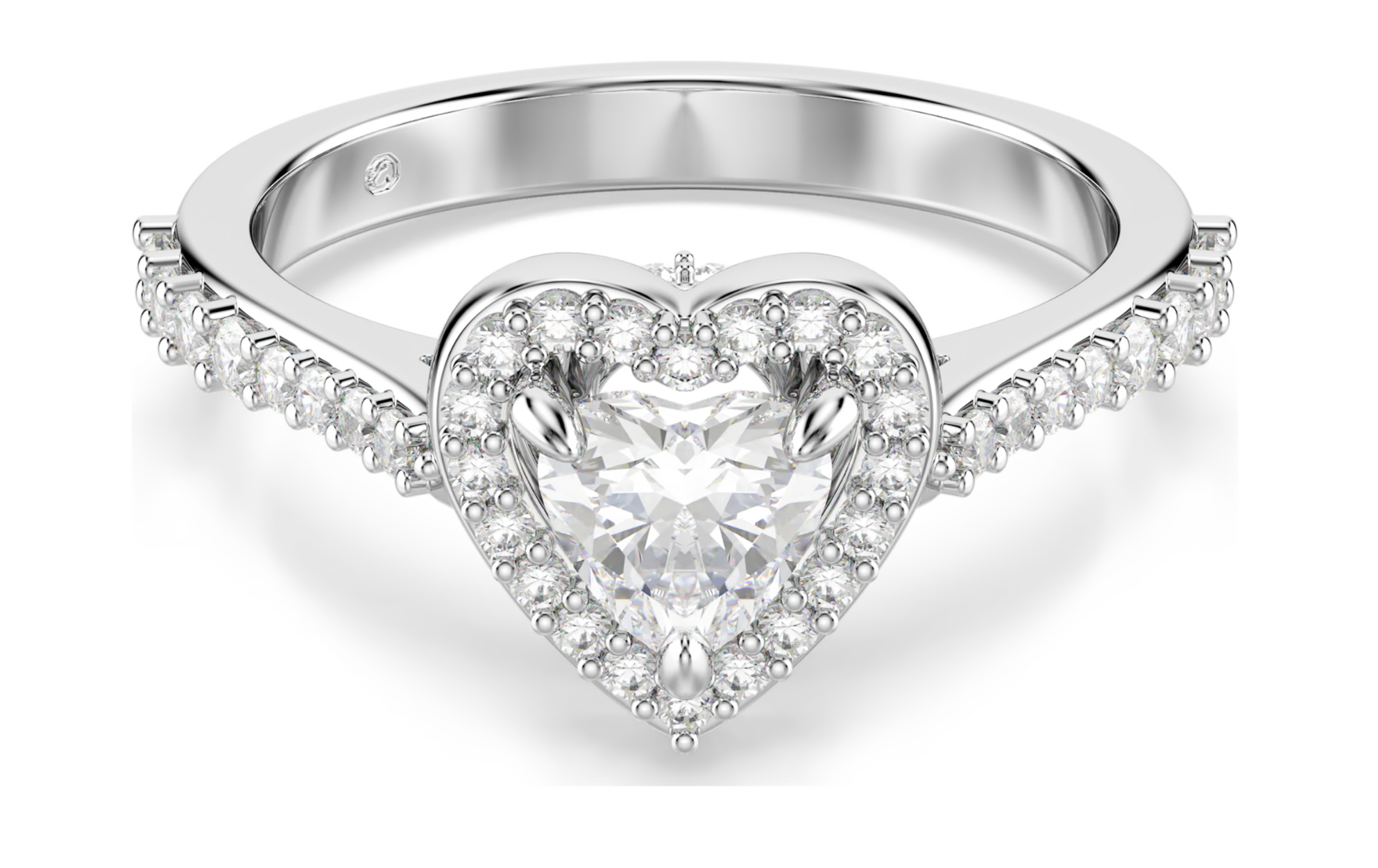 5744046 UNA:RING HRT WHITE/RHS 55