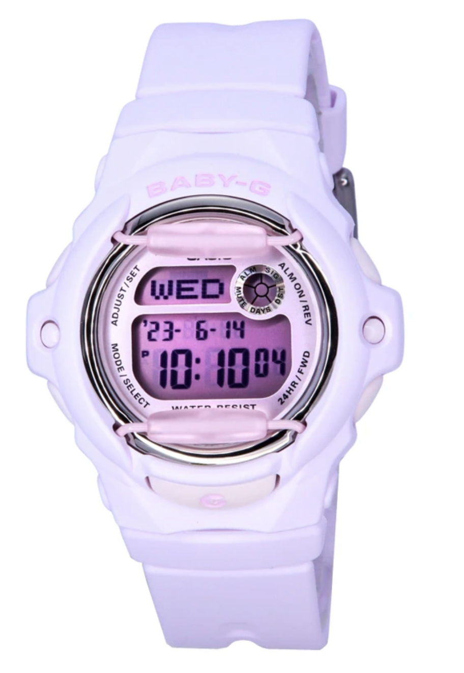 BG169U-4B BABY G DIG RENEWAL BG 169M-4D, PINK RESIN BAND
