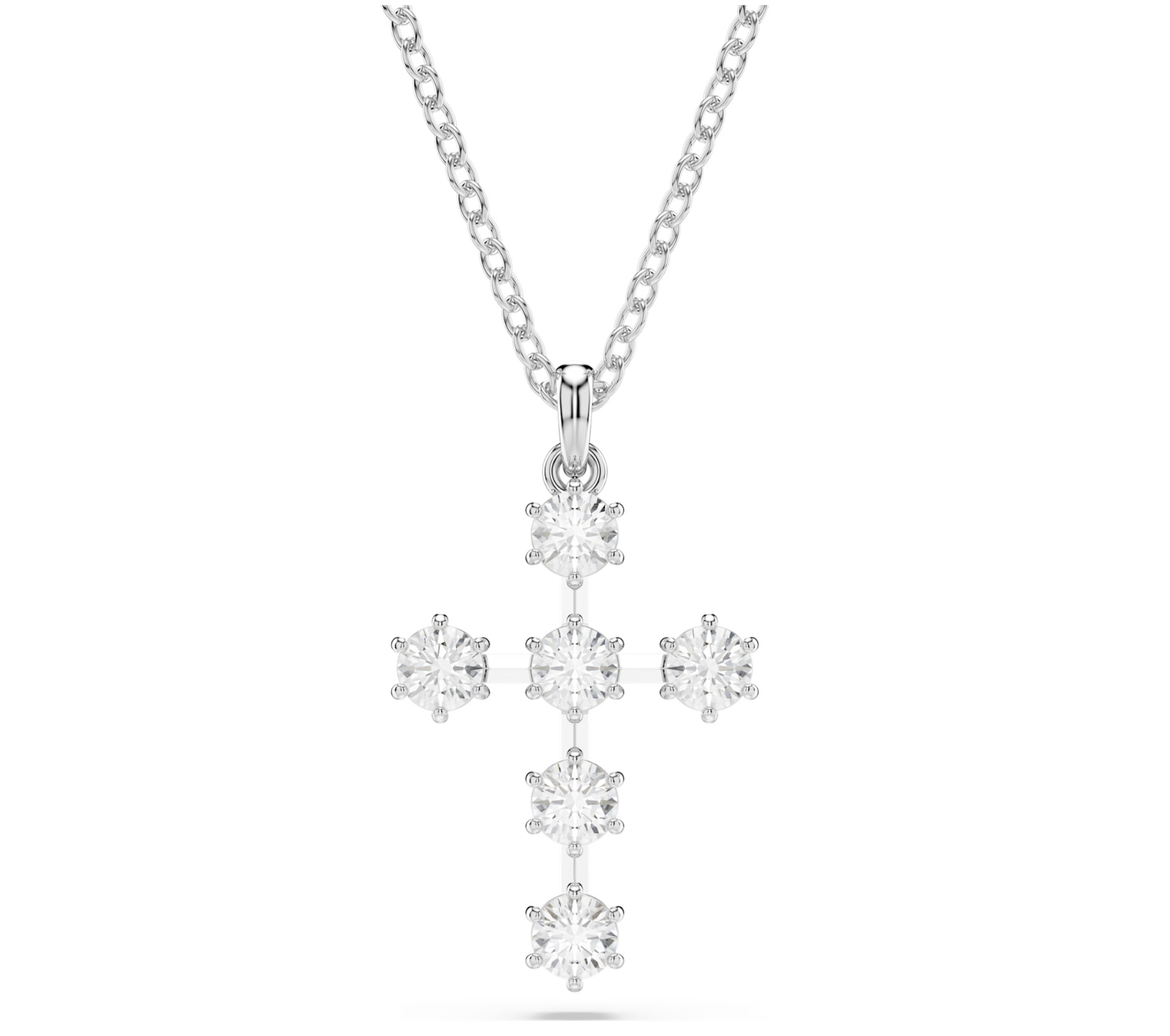5675576 INSIGNE:PEND CROSS_CONSTELLA WHI/RHS
