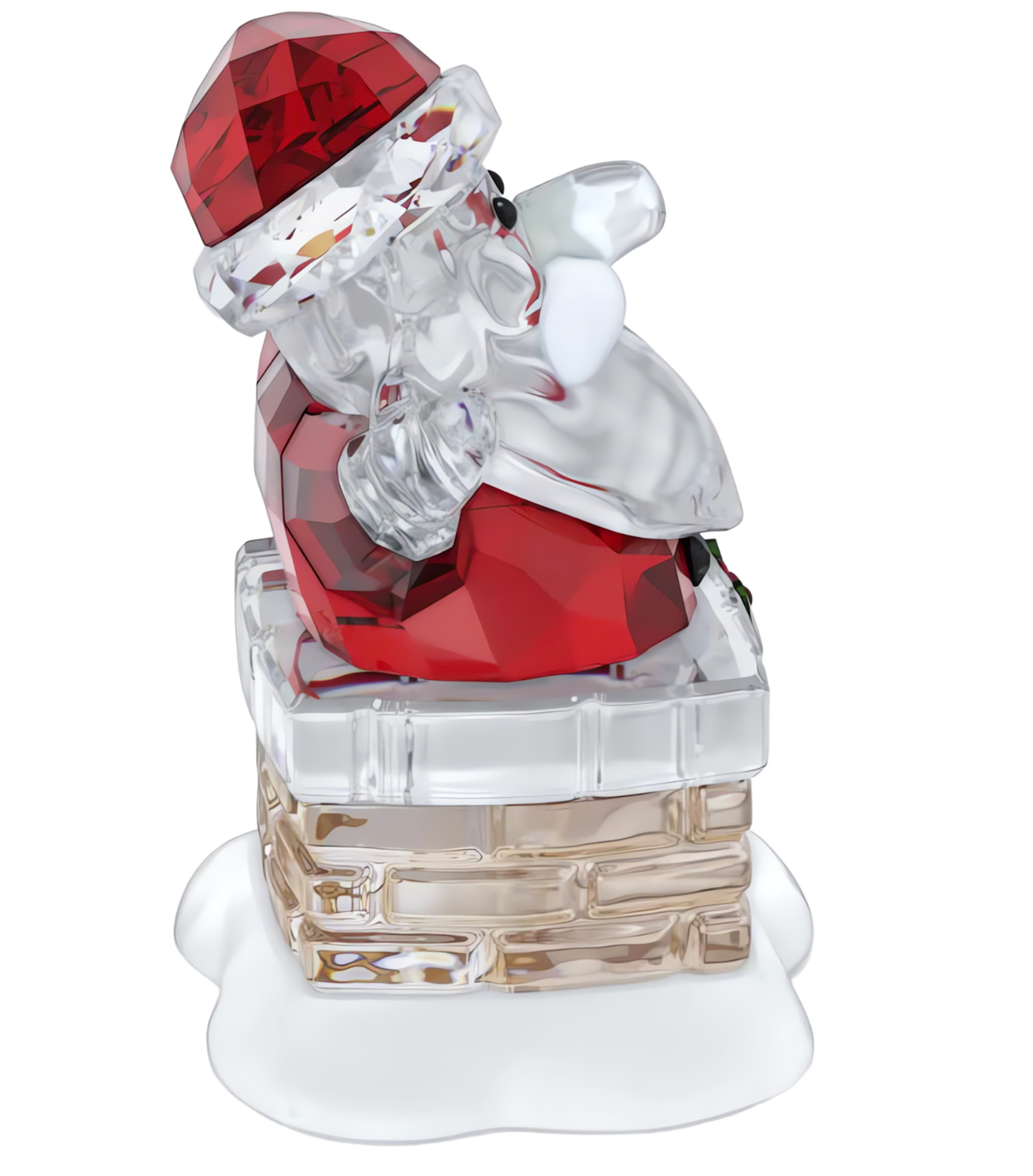 5701507 Holiday Cheers Santa Claus and Chimney