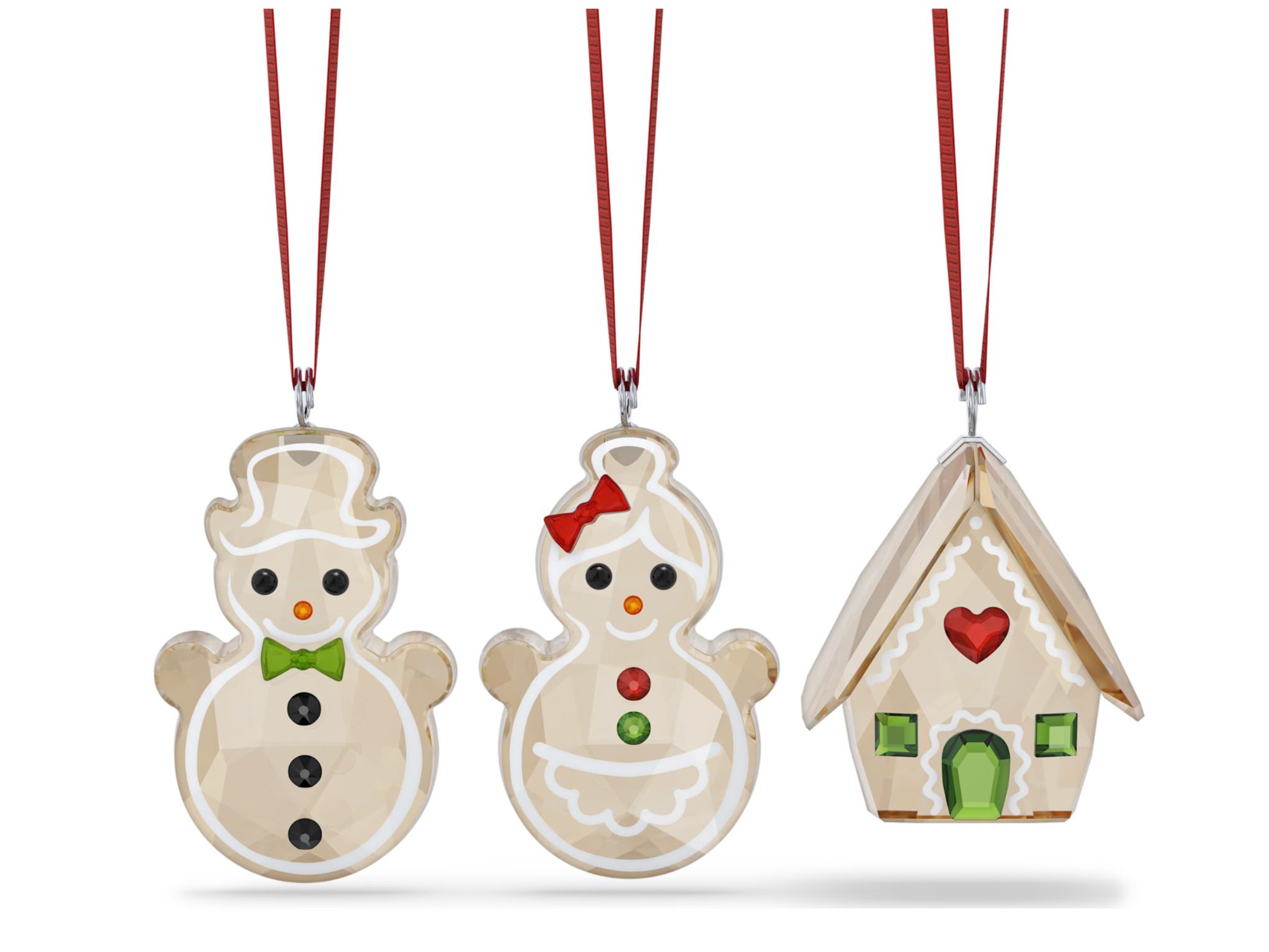 5701511 Holiday Cheers Gingerbread Ornament Set