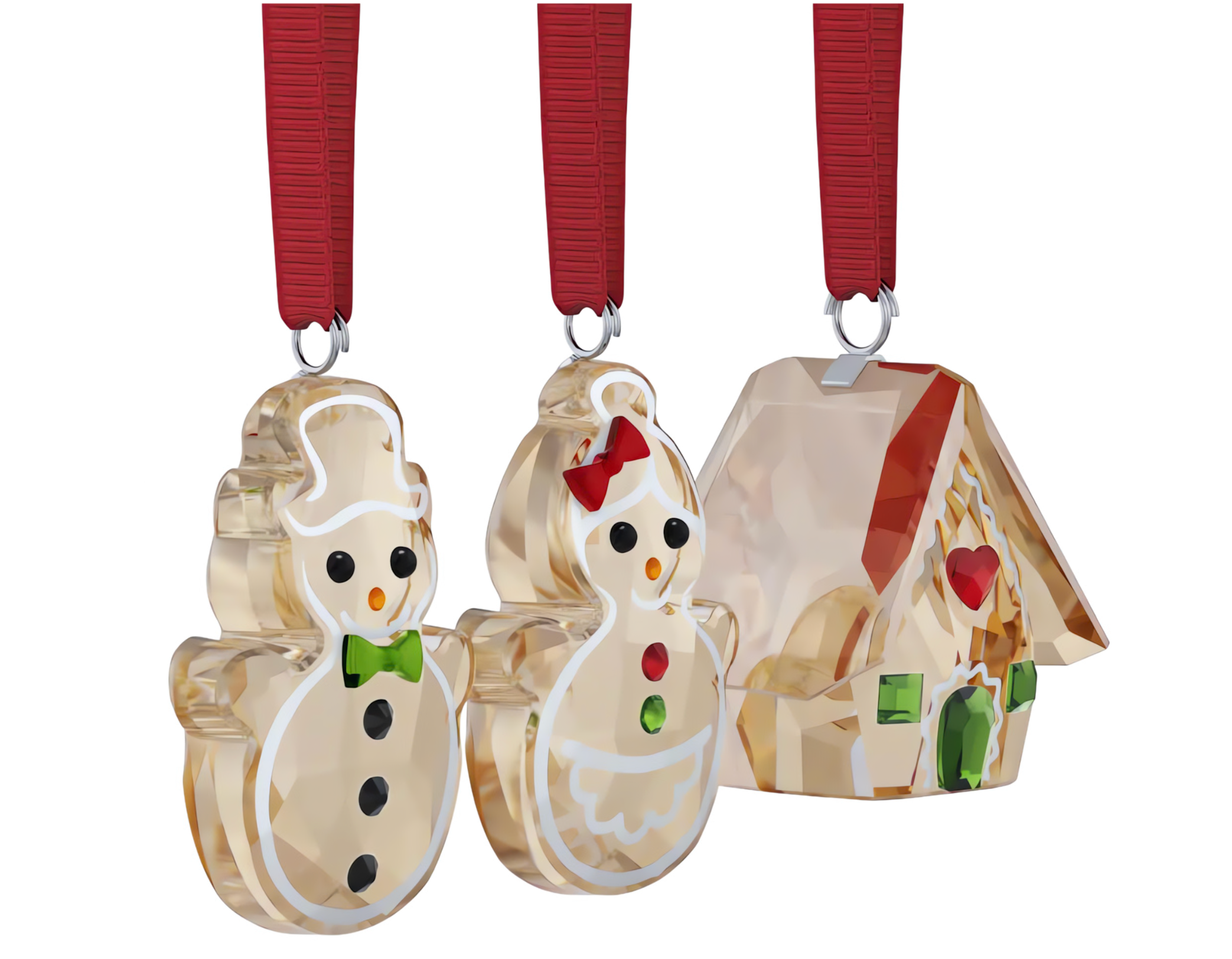 5701511 Holiday Cheers Gingerbread Ornament Set