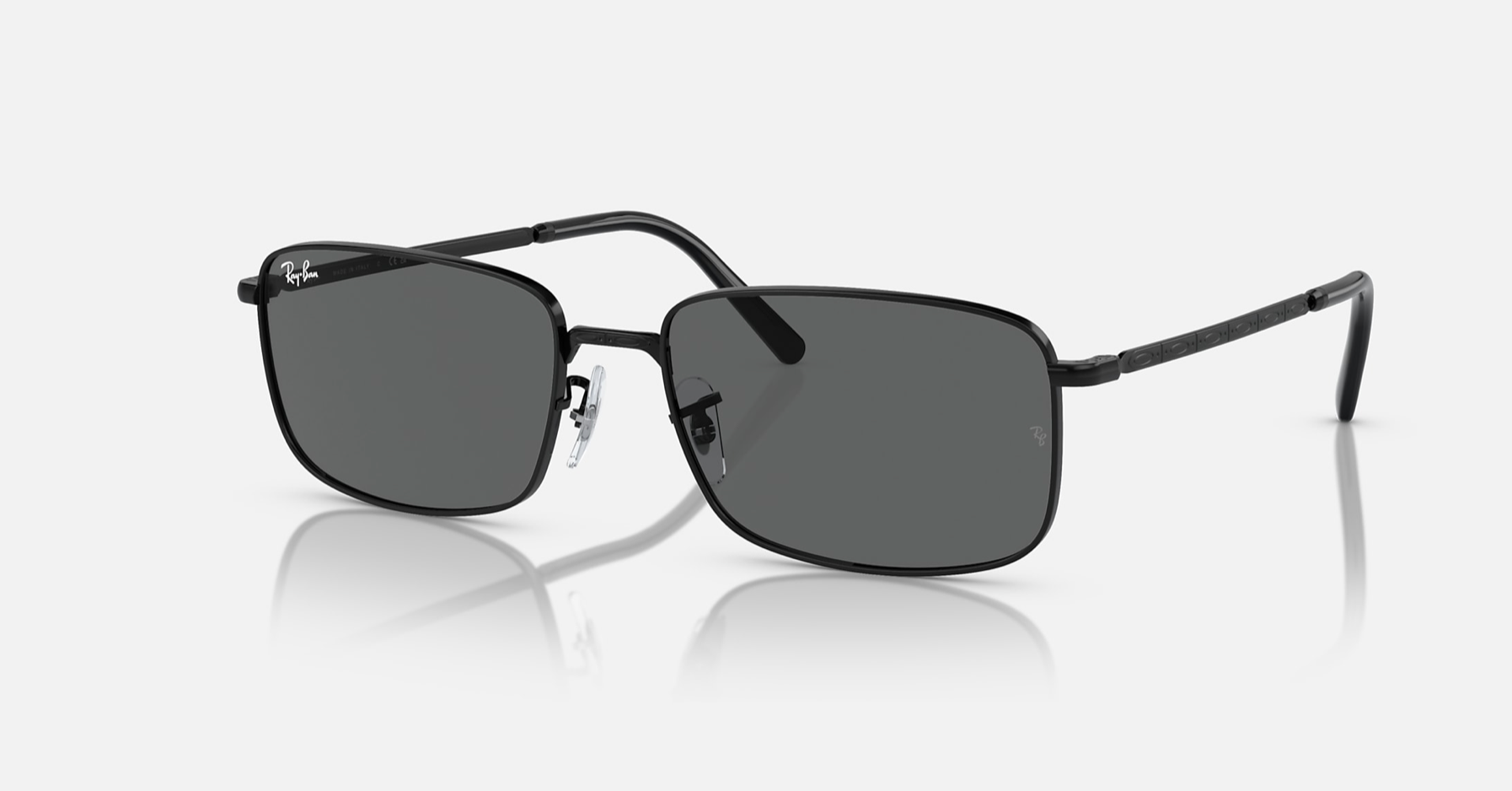 RAY BAN 0RB3750004/B162 GUNMETAL W/DARK GREY