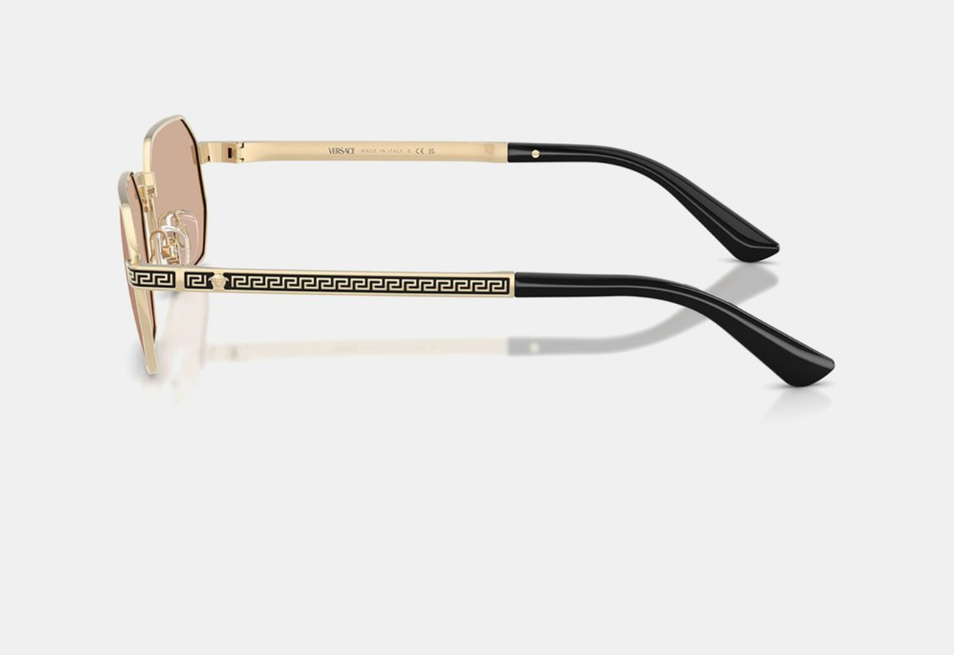 0VE2297 GOLD W/ BROWN