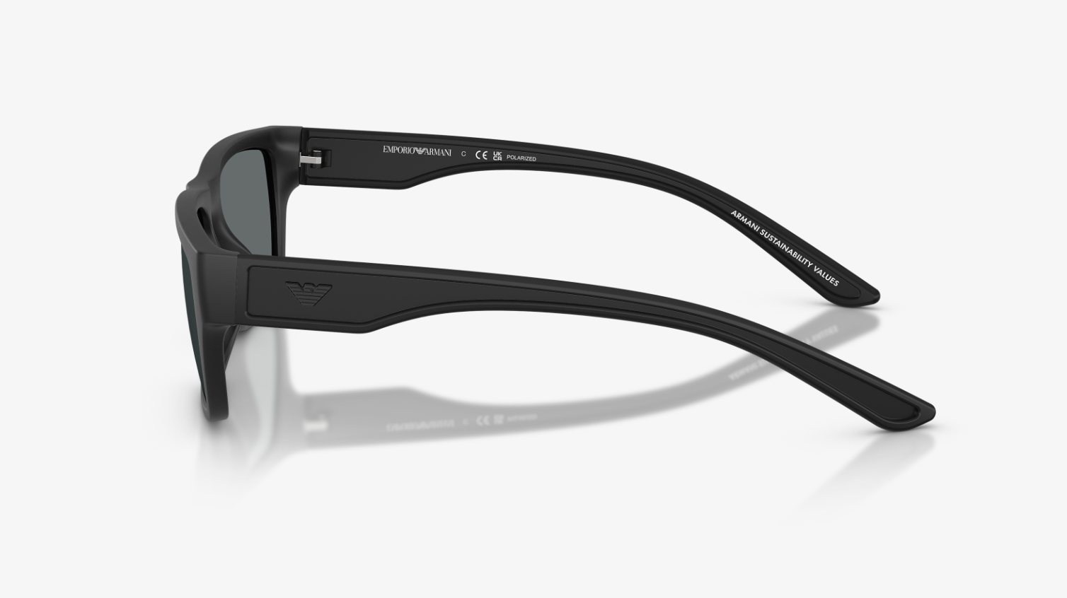 0EA4267U RUBBERIZED MATTE BLACK W/DARK GREY POLAR