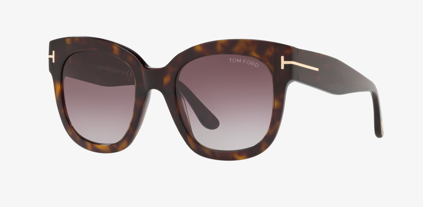 TOM FORD FT06135245K ACETATE SUNGLASSES 5501V