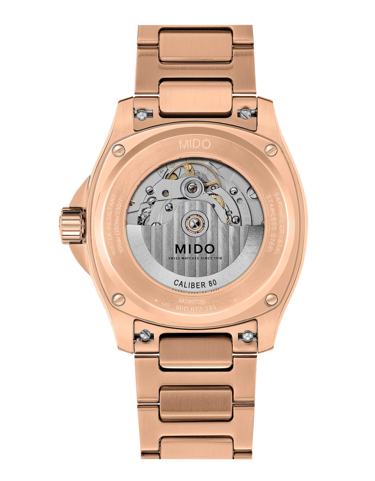 MIDO M0495263304100 MULTIFORT/GS/A/ROSE/RO/GRAD BLUE