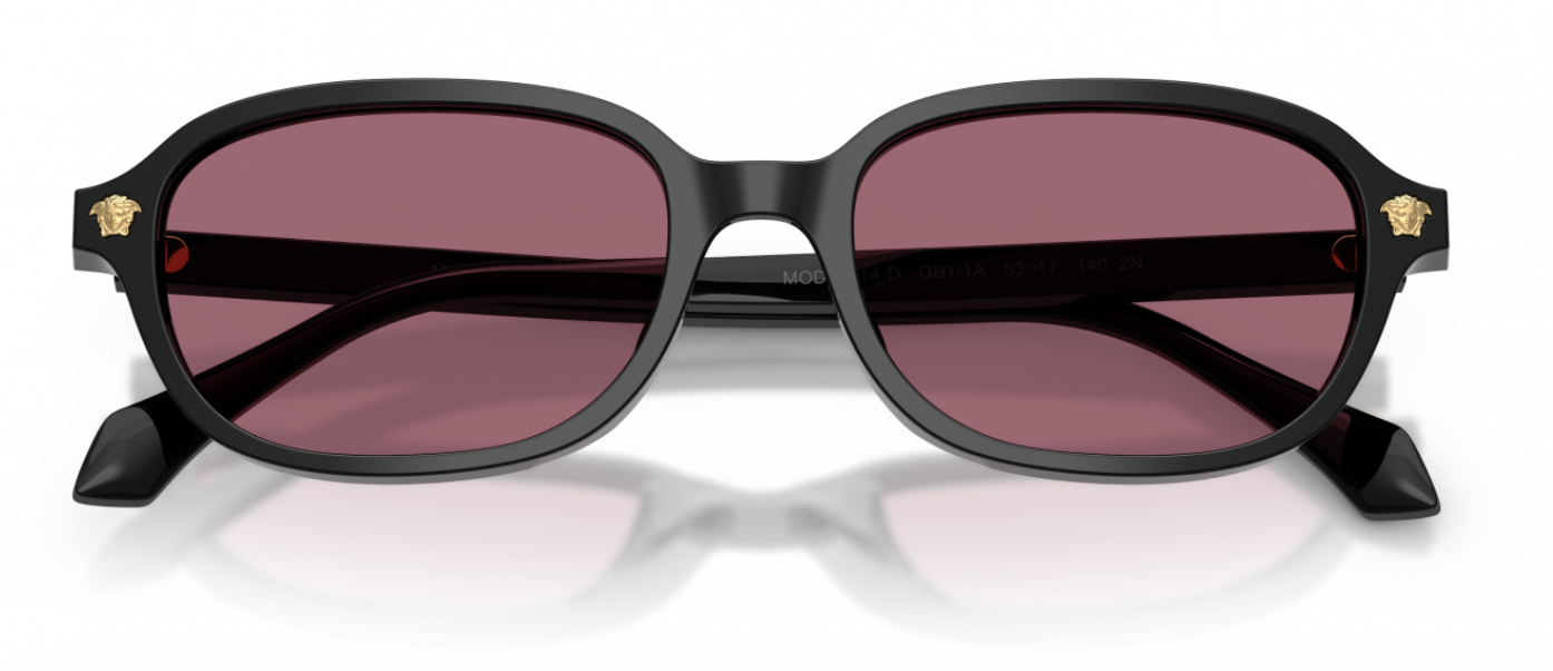 VERSACE 0VE4514D GB1/1A53 BLACK W/VIOLET