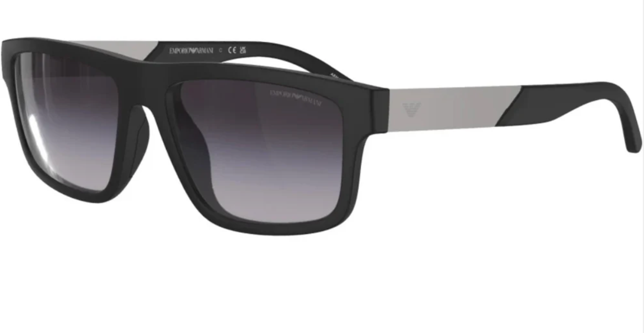 ARMANI 0EA4244U 50018G57 MATTE BLACK W/GREY GRADIENT