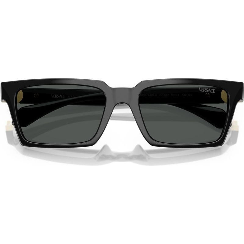 VERSACE 0VE4490U SIZE 55 BLACK W/DARK GREY