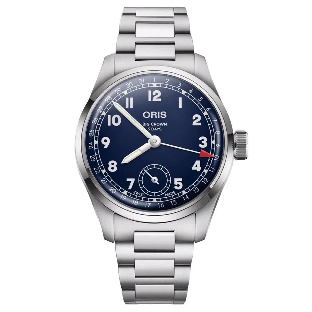 Oris Big Crown Cal.403 Dial:blue, arab num Mb st