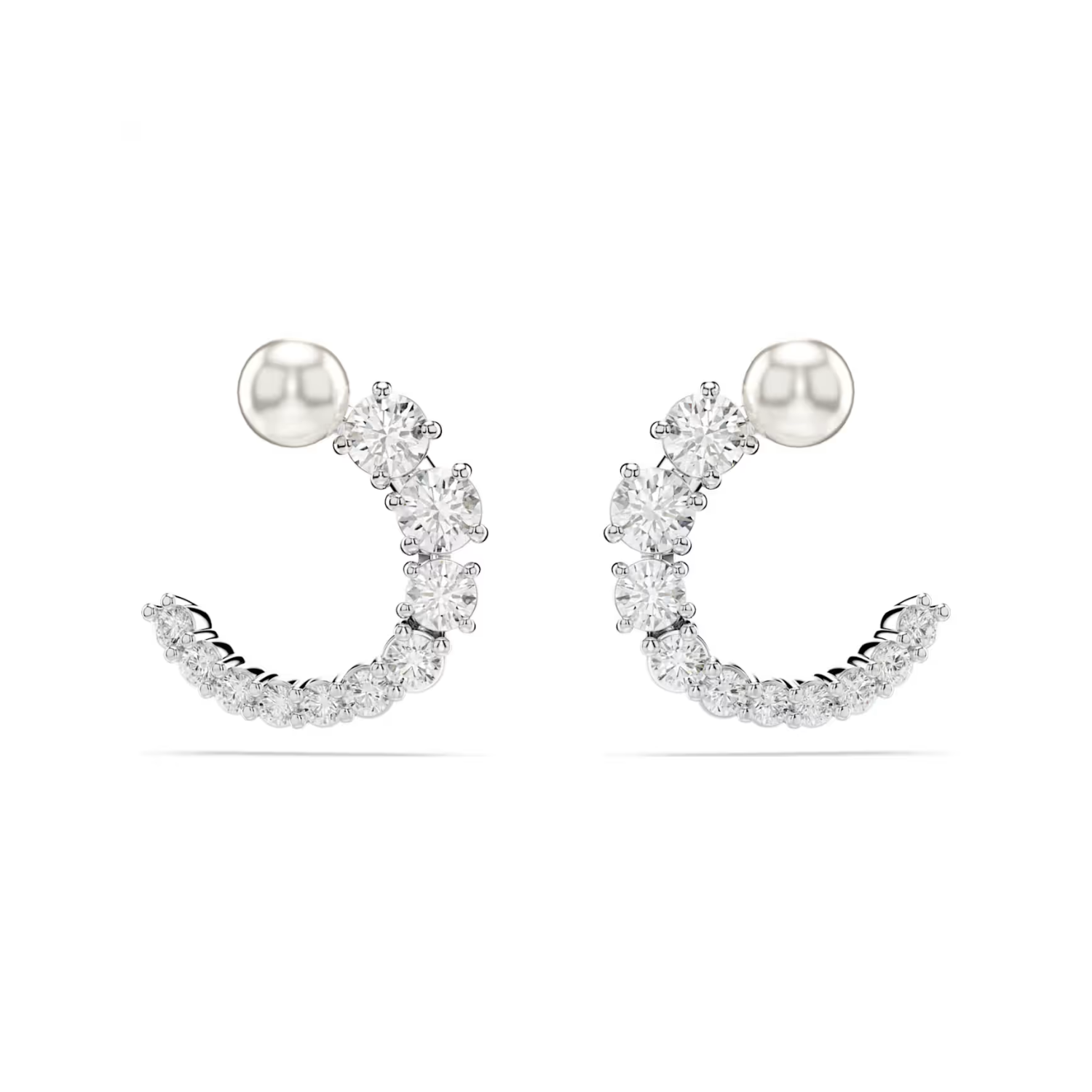5720885 SS MATRIX:PE PEARFL HOOPS SS WHITE/RHS