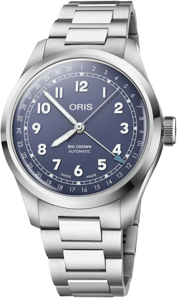 Oris Big Crown Cal.403 Dial:blue, arab num Mb st