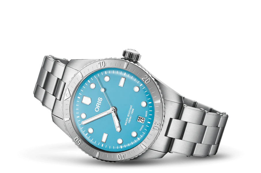 Oris Divers Sixty-Five - Dial: Blue, Strap: MB steel polished