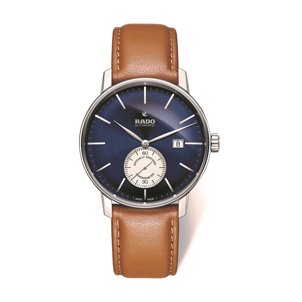 Coupole Classic Cosc Silver and Blue Dial Men's R22880205