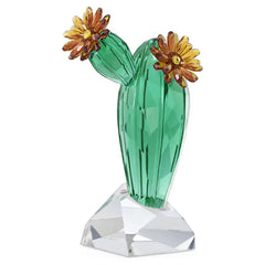 5427592 CRYSTAL FLOWERS:GOLDEN YELLOW CACTUS
