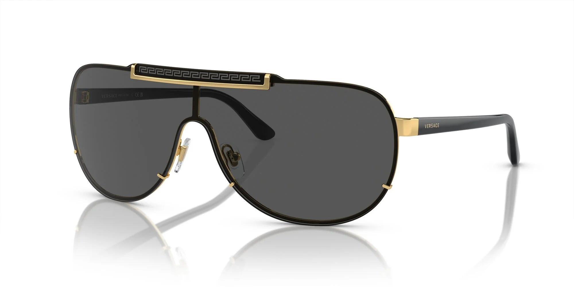 VERSACE 0VE2140 SIZE 40 GOLD W/DARK GREY