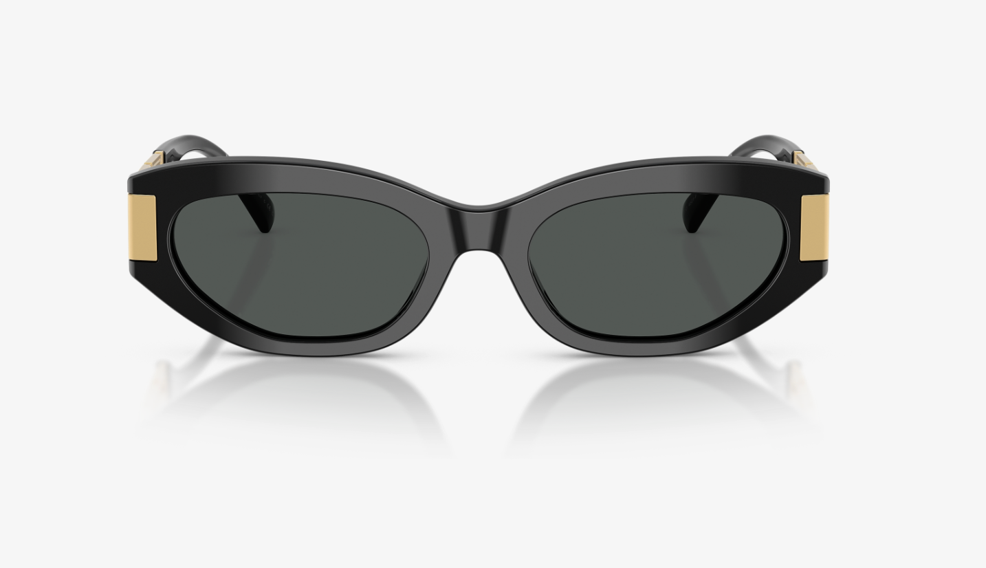 VERSACE 0VE4501F GB1/8757 BLACK W/DARK GREY