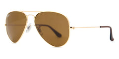 RAYBAN 0RB3025 AVIATOR LARGE METAL ARISTA W/CLEAR