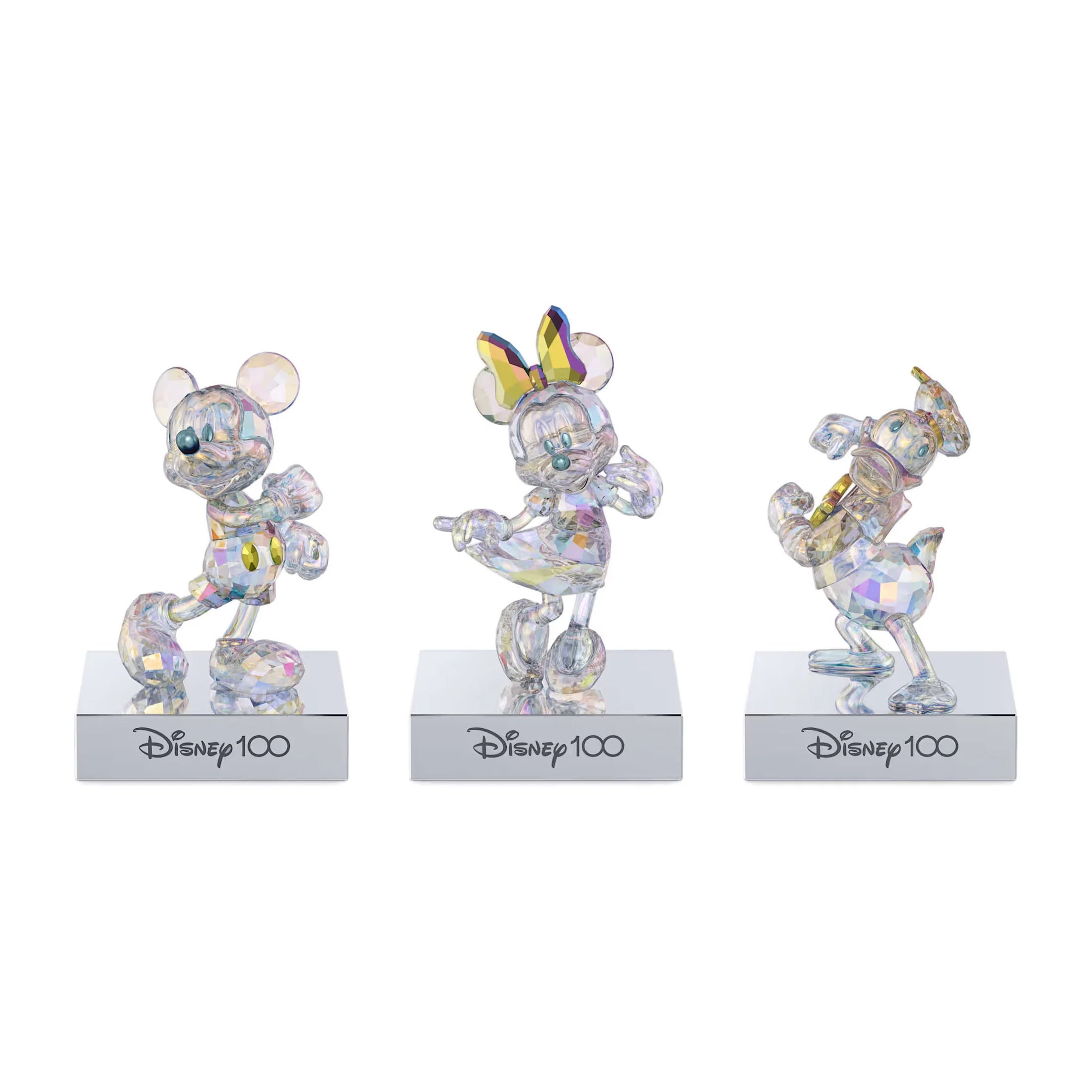 5658477 DISNEY 100: SET MICKY, MINNIE AND DONALD