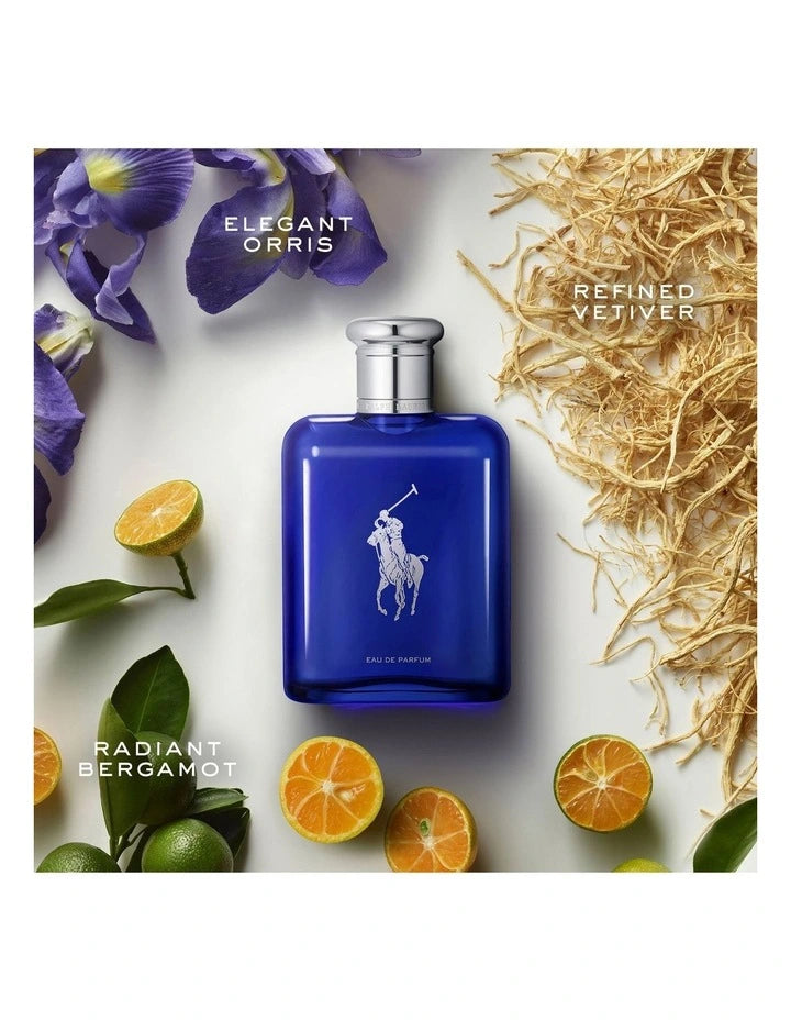 Ralph Lauren Polo Blue, Eau de Parfum for Men, Aquatic and Sophisticated Scent