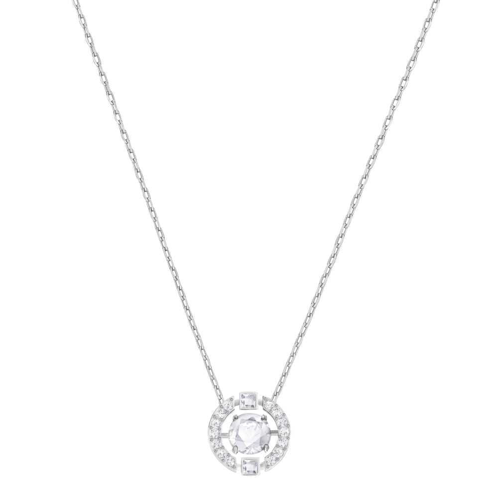 SPARKLING DC:NECKLACE CZWH/CRY/RHS