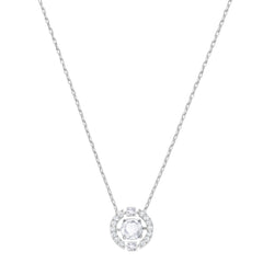 SPARKLING DC:NECKLACE CZWH/CRY/RHS