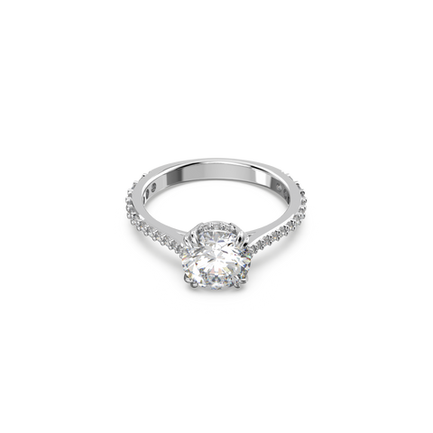 5645250 CONSTELLA: RING RND M WHITE/RHS 50