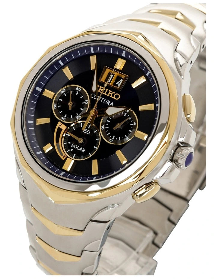SEIKO SSC642P COUTURA MENS CHRONOGRAPH