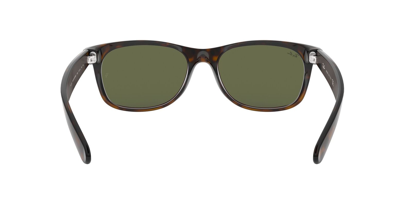 RAYBAN 0RB2132 SIZE55 NEW WAYFARER TORTOISE W/G-15 GREEN